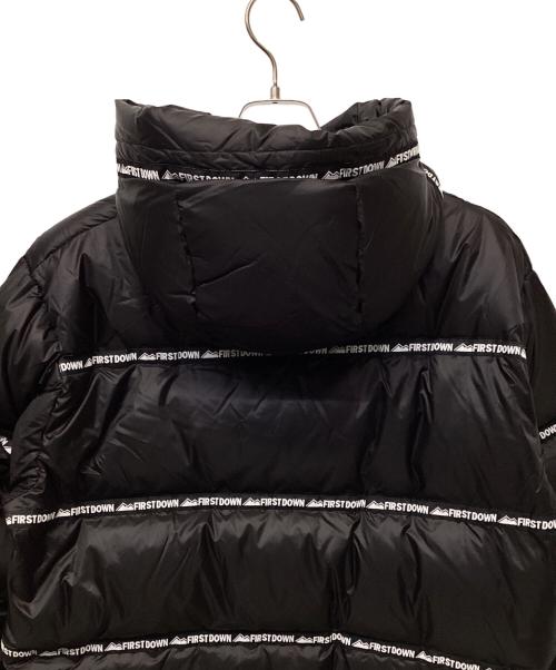 FIRST DOWN（ファーストダウン）FIRST DOWN (ファーストダウン) ダウンジャケット ブラック サイズ:Mの古着・服飾アイテム