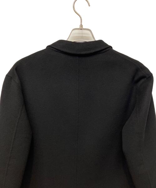 ARMANI COLLEZIONI（アルマーニ コレツィオーニ）ARMANI COLLEZIONI (アルマーニ コレツィオーニ) カシミヤチェスターコート ブラック サイズ:52の古着・服飾アイテム