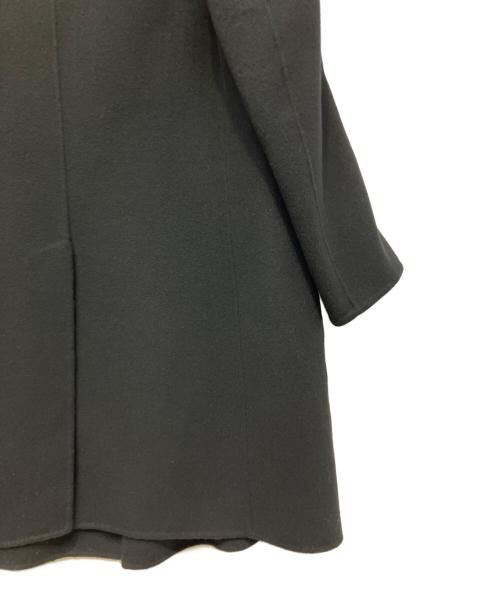 ARMANI COLLEZIONI（アルマーニ コレツィオーニ）ARMANI COLLEZIONI (アルマーニ コレツィオーニ) カシミヤチェスターコート ブラック サイズ:52の古着・服飾アイテム