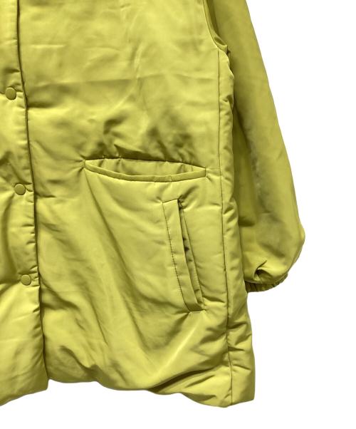 Mila Owen（ミラオーウェン）Mila Owen (ミラオーウェン) ダウンコート イエロー サイズ:Freeの古着・服飾アイテム
