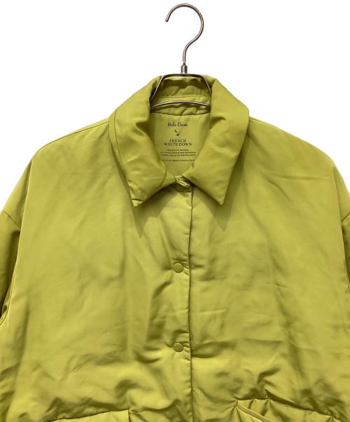 Mila Owen（ミラオーウェン）Mila Owen (ミラオーウェン) ダウンコート イエロー サイズ:Freeの古着・服飾アイテム