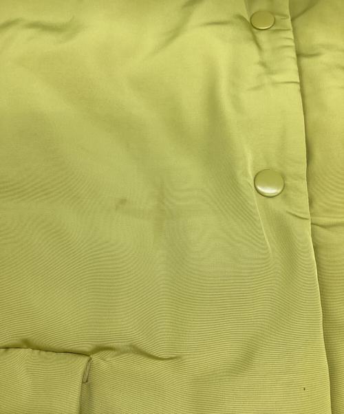 Mila Owen（ミラオーウェン）Mila Owen (ミラオーウェン) ダウンコート イエロー サイズ:Freeの古着・服飾アイテム