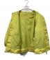 中古・古着 Mila Owen (ミラオーウェン) ダウンコート イエロー サイズ:Free：14000円