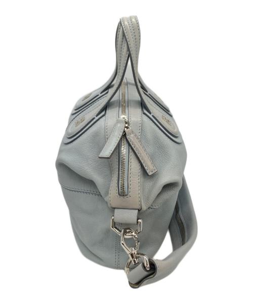 GIVENCHY（ジバンシィ）GIVENCHY (ジバンシィ) ナイチンゲール  2WAYバッグ スカイブルー 変色・スレ有 スカイブルーの古着・服飾アイテム