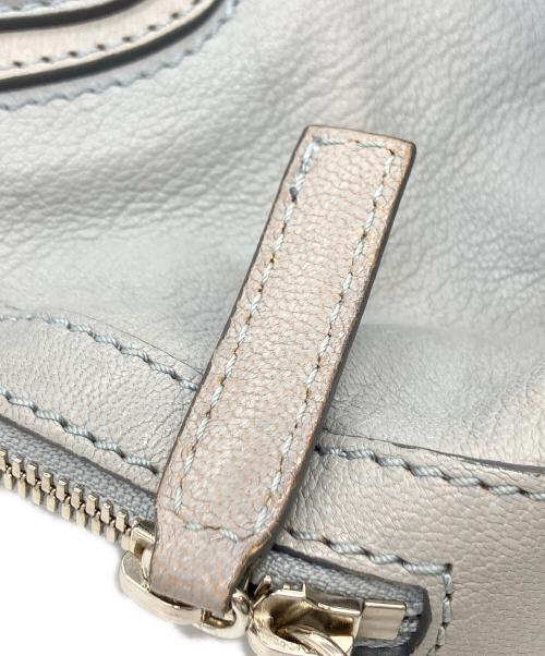 GIVENCHY（ジバンシィ）GIVENCHY (ジバンシィ) ナイチンゲール  2WAYバッグ スカイブルー 変色・スレ有 スカイブルーの古着・服飾アイテム