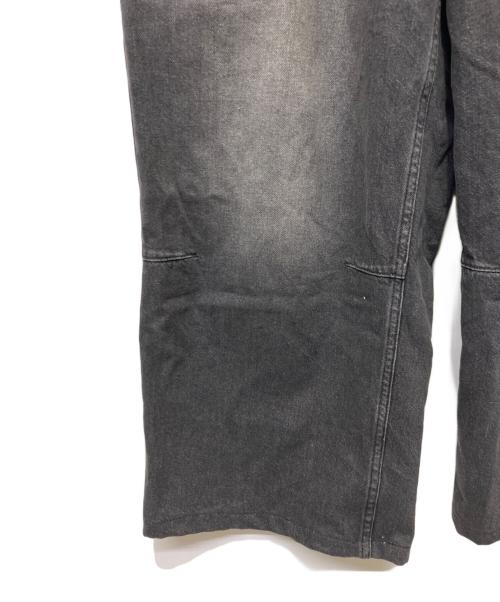 Jaded London（ジェイデッドロンドン）JADED LONDON (ジェイデッドロンドン) ワイドデニムパンツ グレー サイズ:34の古着・服飾アイテム