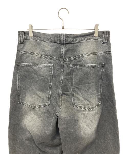 Jaded London（ジェイデッドロンドン）JADED LONDON (ジェイデッドロンドン) ワイドデニムパンツ グレー サイズ:34の古着・服飾アイテム