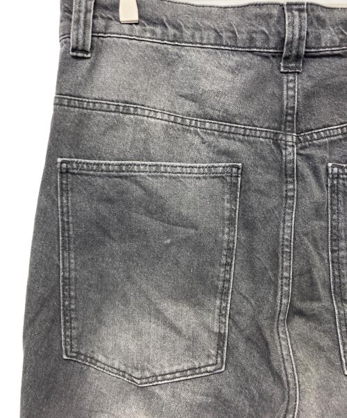 Jaded London（ジェイデッドロンドン）JADED LONDON (ジェイデッドロンドン) ワイドデニムパンツ グレー サイズ:34の古着・服飾アイテム