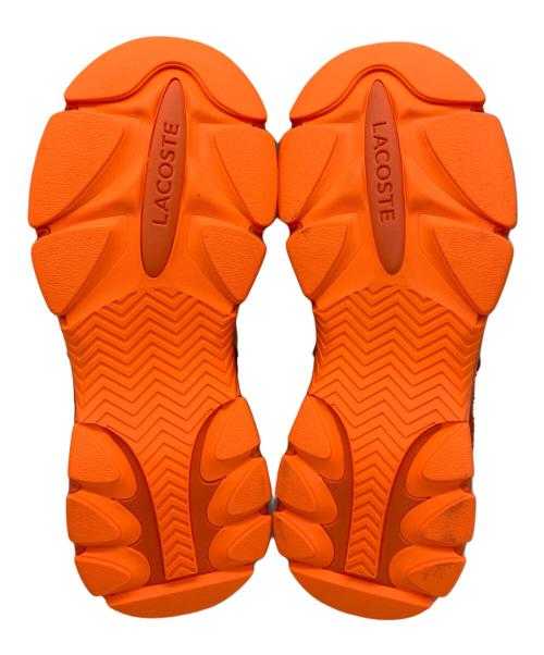 LACOSTE（ラコステ）LACOSTE (ラコステ) スニーカー オレンジ サイズ:25.5cm 未使用品の古着・服飾アイテム