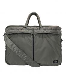 PORTER（ポーター）の古着「2WAYバッグ」｜シルバーグレー