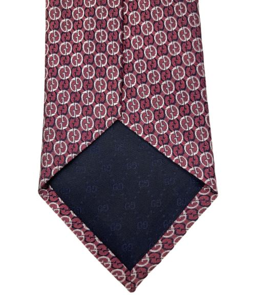 GUCCI（グッチ）GUCCI (グッチ) ネクタイ レッド サイズ:無し 未使用品の古着・服飾アイテム