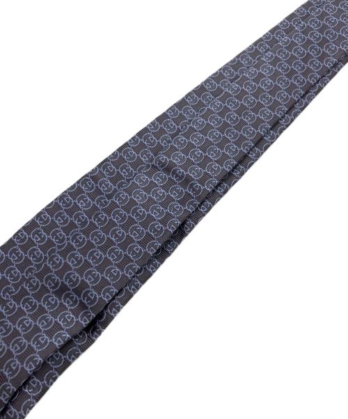 GUCCI（グッチ）GUCCI (グッチ) ネクタイ グレー サイズ:フリーの古着・服飾アイテム