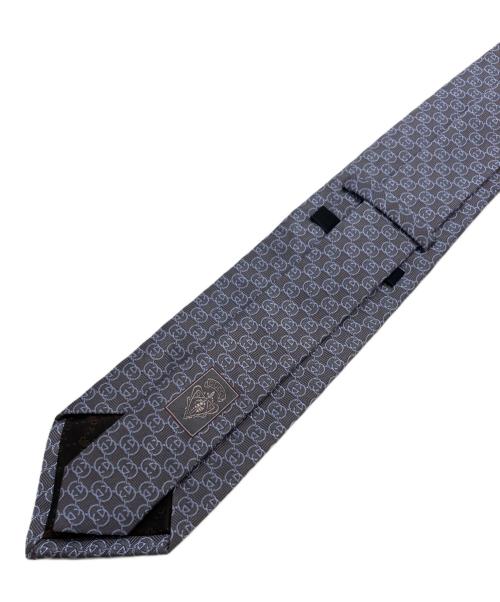 GUCCI（グッチ）GUCCI (グッチ) ネクタイ グレー サイズ:フリーの古着・服飾アイテム