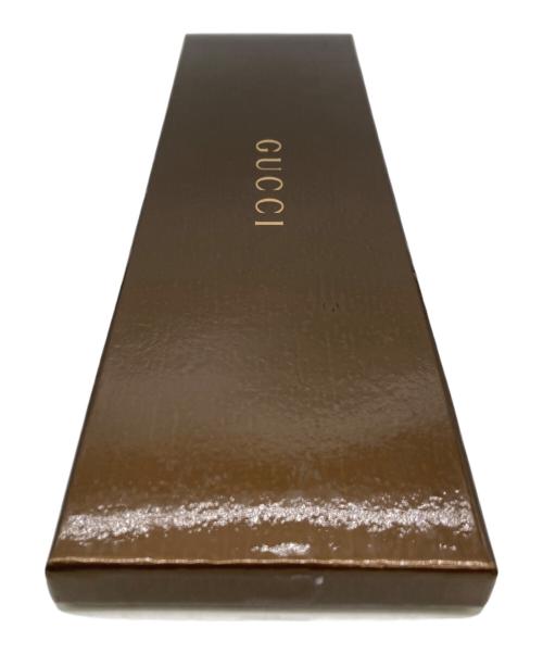 GUCCI（グッチ）GUCCI (グッチ) ネクタイ ネイビー×レッド サイズ:無しの古着・服飾アイテム