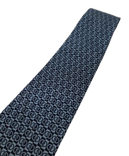 GUCCI（グッチ）GUCCI (グッチ) ネクタイ ブルー×ライトブルー サイズ:不明の古着・服飾アイテム