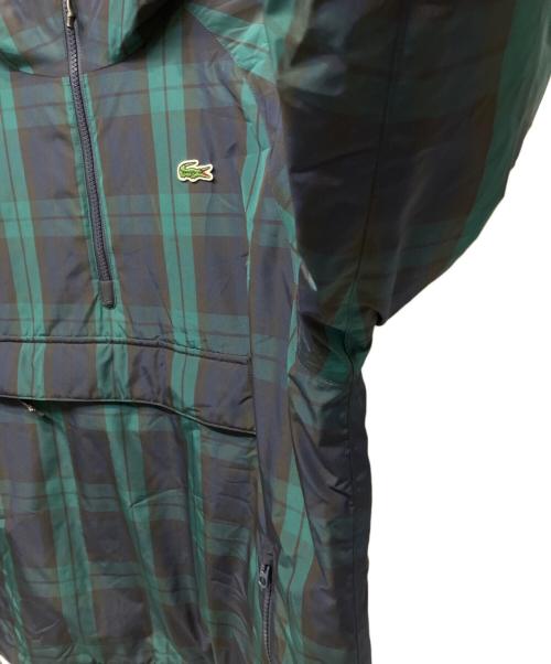 LACOSTE（ラコステ）LACOSTE (ラコステ) 中綿入りブラックウォッチアノラック グリーン サイズ:Mの古着・服飾アイテム