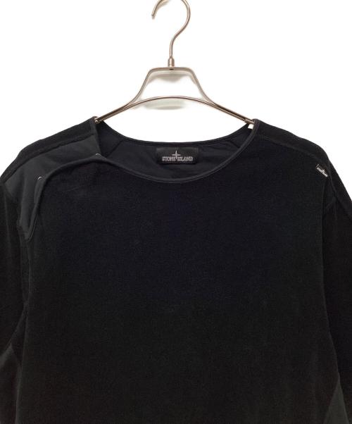 STONE ISLAND（ストーンアイランド）STONE ISLAND (ストーンアイランド) Tシャツ ブラック サイズ:Lの古着・服飾アイテム