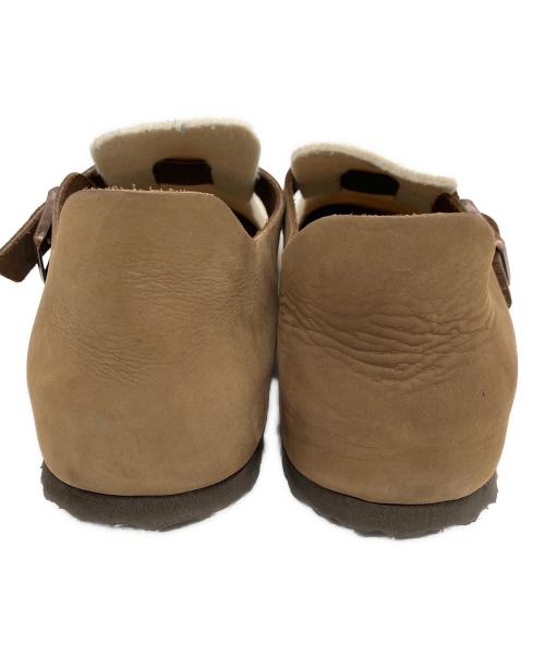 BIRKENSTOCK（ビルケンシュトック）BIRKENSTOCK (ビルケンシュトック) サンダル ホワイト×ブラウン サイズ:26cmの古着・服飾アイテム