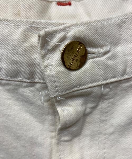 CarHartt（カーハート）CarHartt (カーハート) ダブルニーペインターパンツ アイボリー サイズ:34×30の古着・服飾アイテム