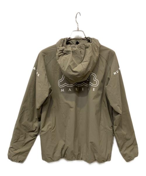 muta MARINE（ムータマリン）muta MARINE (ムータマリン) 中綿パーカーブルゾン グレー サイズ:6の古着・服飾アイテム