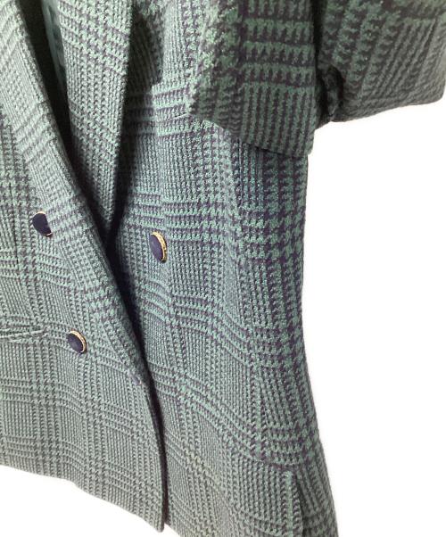 Burberry's（バーバリーズ）Burberry's (バーバリーズ) ダブルジャケット グリーン サイズ:17BRの古着・服飾アイテム
