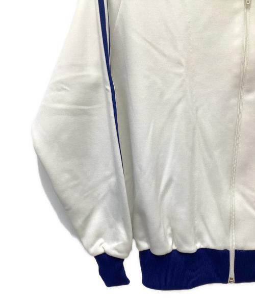 adidas（アディダス）adidas (アディダス) セットアップジャージ ホワイト×ブルー サイズ:4号の古着・服飾アイテム