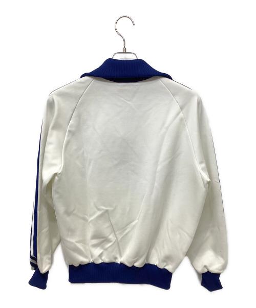 adidas（アディダス）adidas (アディダス) セットアップジャージ ホワイト×ブルー サイズ:4号の古着・服飾アイテム