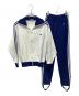 adidas（アディダス）の古着「セットアップジャージ」｜ホワイト×ブルー