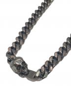 ALEXANDER McQUEENアレキサンダーマックイーン）の古着「スカルネックレス」｜シルバーカラー