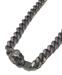 ALEXANDER McQUEEN（アレキサンダーマックイーン）の古着「スカルネックレス」｜シルバーカラー