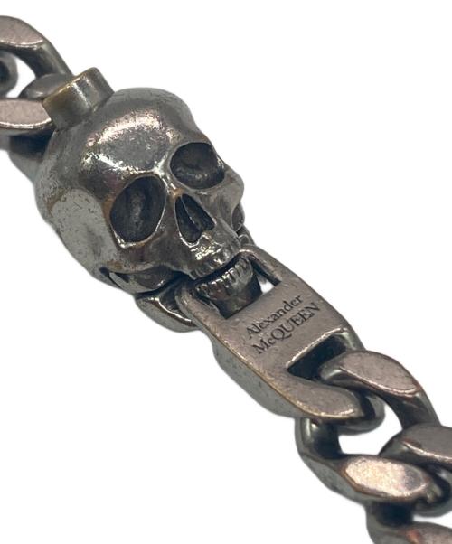 ALEXANDER McQUEEN（アレキサンダーマックイーン）ALEXANDER McQUEEN (アレキサンダーマックイーン) スカルネックレス シルバーカラーの古着・服飾アイテム