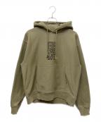 stussyステューシー）の古着「プルオーバーパーカー」｜カーキ