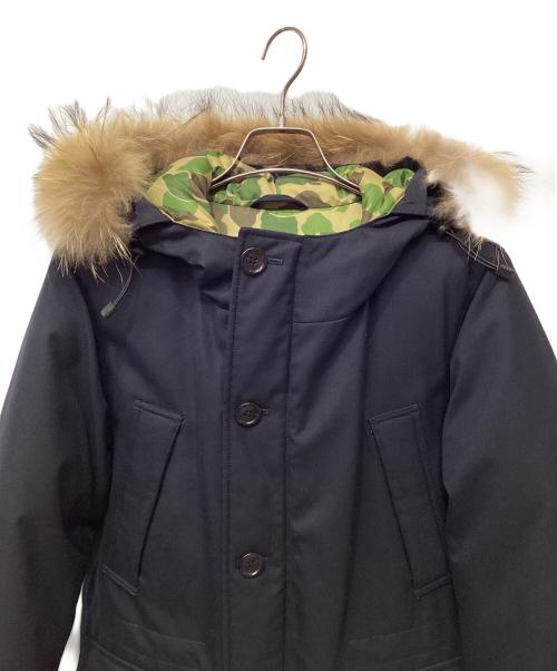 SOPHNET.（ソフネット）SOPHNET. (ソフネット) ダウンジャケット ネイビー サイズ:Sの古着・服飾アイテム