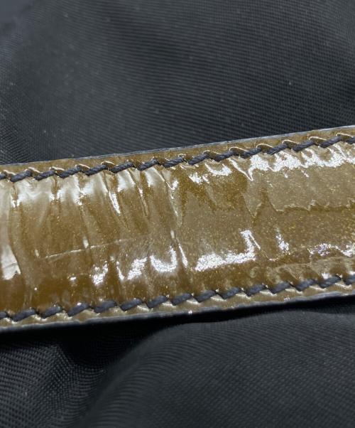 PRADA（プラダ）PRADA (プラダ) テスート ナイロン ミニボストンバッグ BR2394 ブラック×ブラウンの古着・服飾アイテム