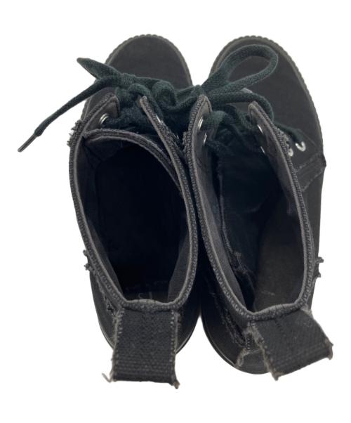 Y's（ワイズ）Y's (ワイズ) ハイカットスニーカー ブラック サイズ:SIZE 3 (24.5~25cm)の古着・服飾アイテム