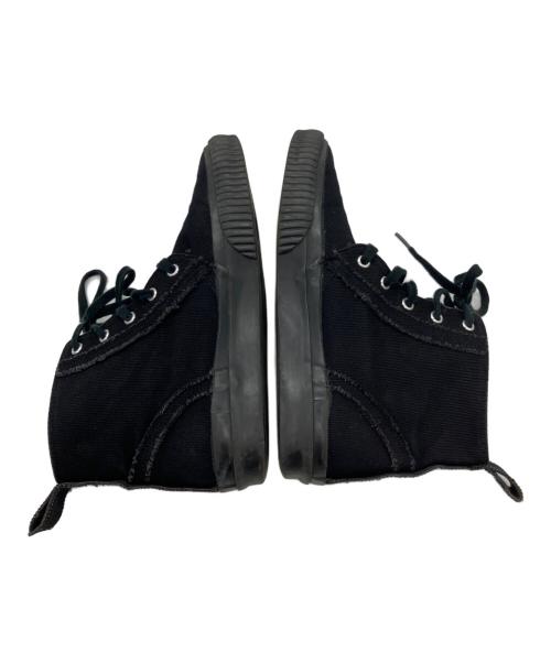 Y's（ワイズ）Y's (ワイズ) ハイカットスニーカー ブラック サイズ:SIZE 3 (24.5~25cm)の古着・服飾アイテム