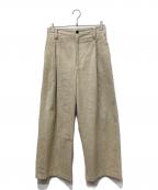 MAISON SPECIALメゾンスペシャル）の古着「コーデュロイパンツ」｜ベージュ