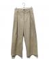 MAISON SPECIAL（メゾンスペシャル）の古着「コーデュロイパンツ」｜ベージュ