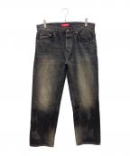 SUPREMEシュプリーム）の古着「デニムパンツ」｜ブラック