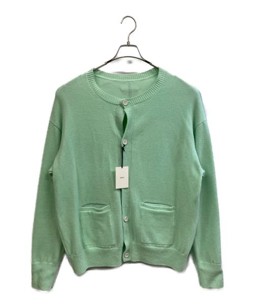 stein（シュタイン）stein (シュタイン) 厚手カーディガン グリーン サイズ:S 未使用品の古着・服飾アイテム