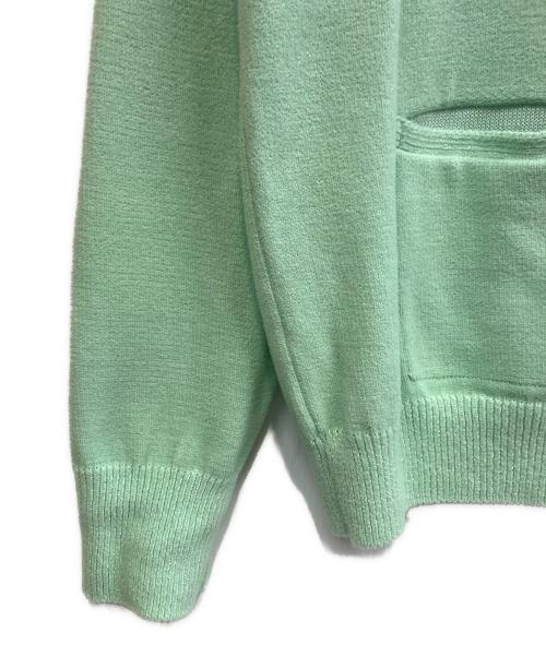 stein（シュタイン）stein (シュタイン) 厚手カーディガン グリーン サイズ:S 未使用品の古着・服飾アイテム