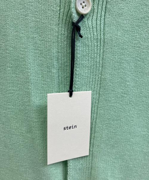 stein（シュタイン）stein (シュタイン) 厚手カーディガン グリーン サイズ:S 未使用品の古着・服飾アイテム