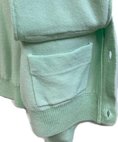 stein（シュタイン）stein (シュタイン) 厚手カーディガン グリーン サイズ:S 未使用品の古着・服飾アイテム