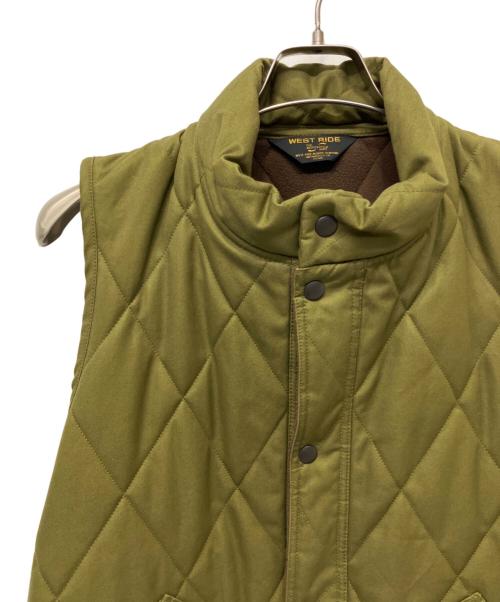 WEST RIDE（ウエストライド）WEST RIDE (ウエストライド) MID VENTILE VEST カーキ サイズ:Ｍの古着・服飾アイテム