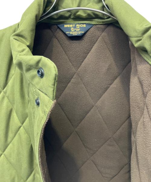 WEST RIDE（ウエストライド）WEST RIDE (ウエストライド) MID VENTILE VEST カーキ サイズ:Ｍの古着・服飾アイテム