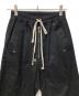 RICK OWENS (リックオウエンス) パンツ ブラック サイズ:44：60000円