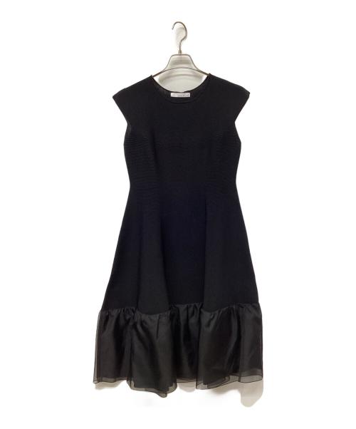 Jolie mignon（ジョリ―ミニョン）jolie mignon (ジョリ―ミニョン) ノースリーブ・キャミソールワンピース ブラック サイズ:記載なしの古着・服飾アイテム