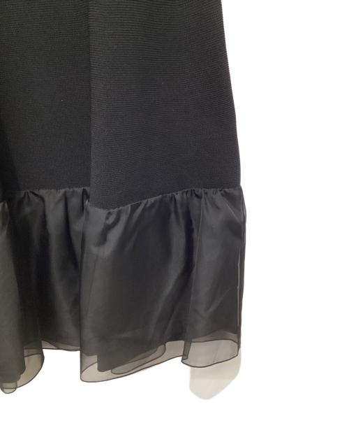 Jolie mignon（ジョリ―ミニョン）jolie mignon (ジョリ―ミニョン) ノースリーブ・キャミソールワンピース ブラック サイズ:記載なしの古着・服飾アイテム