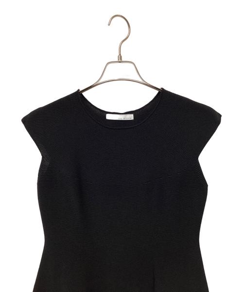 Jolie mignon（ジョリ―ミニョン）jolie mignon (ジョリ―ミニョン) ノースリーブ・キャミソールワンピース ブラック サイズ:記載なしの古着・服飾アイテム