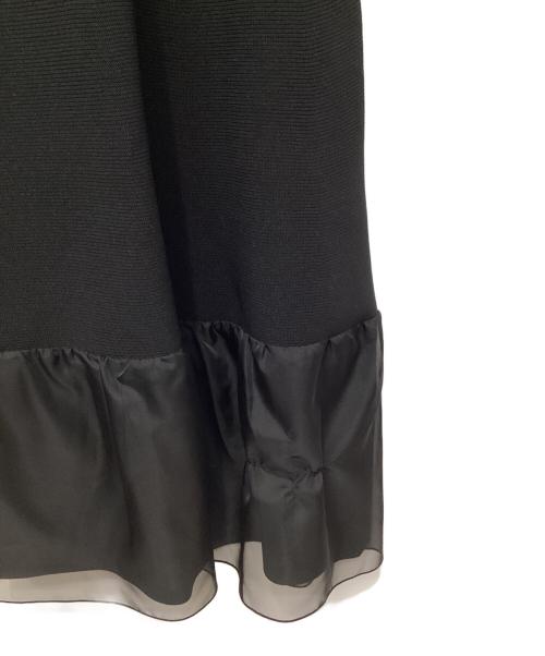 Jolie mignon（ジョリ―ミニョン）jolie mignon (ジョリ―ミニョン) ノースリーブ・キャミソールワンピース ブラック サイズ:記載なしの古着・服飾アイテム